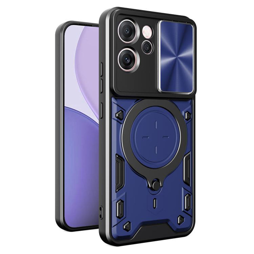 Puzdro na Oppo Reno14 FS 5G / Reno14 F, Techsuit, CamGuard Pro, Modrá