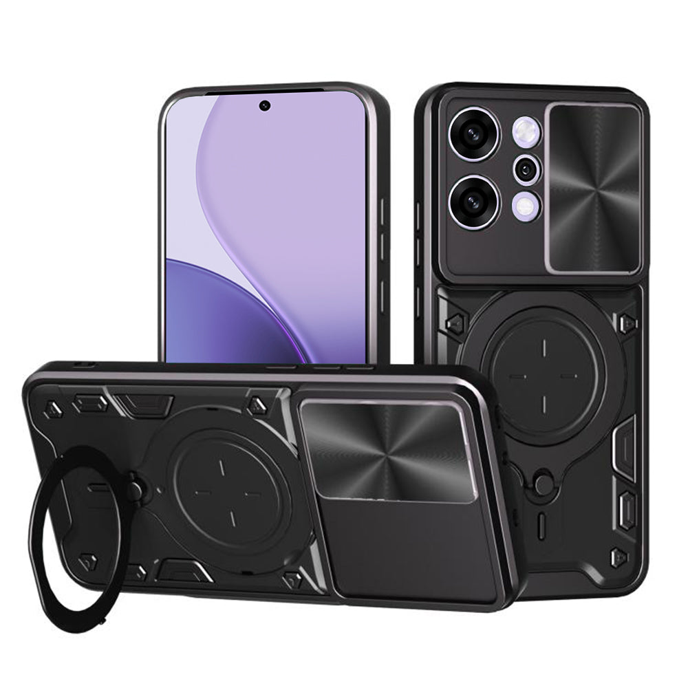 Puzdro pre Oppo Reno14 Pro, Techsuit, CamGuard Pro, Čierne
