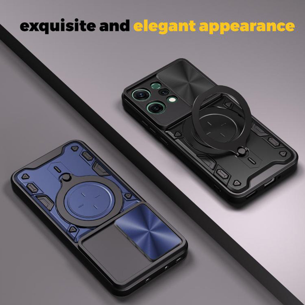 Puzdro pre Oppo Reno14 Pro, Techsuit, CamGuard Pro, Čierne