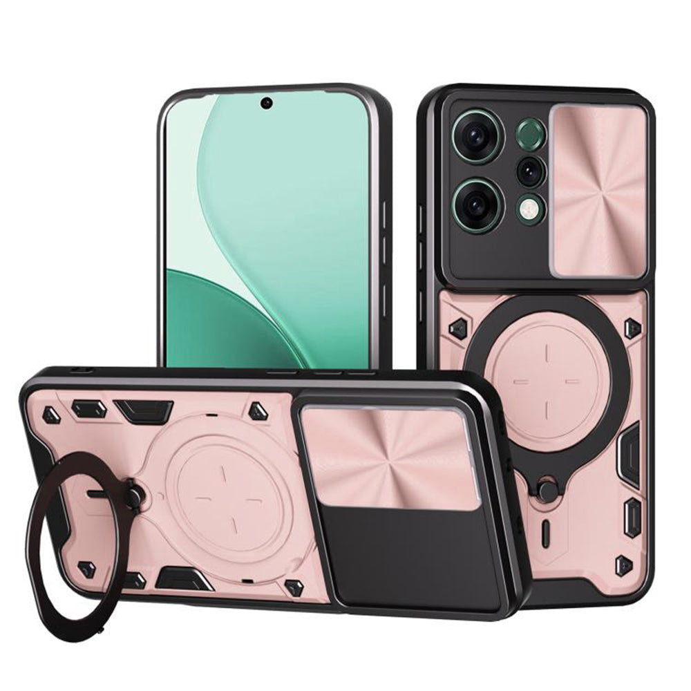Puzdro pre Oppo Reno14, Techsuit, CamGuard Pro, Ružové