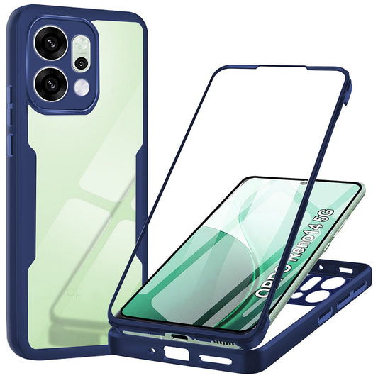 Puzdro pre Oppo Reno14, Techsuit, ColorVerse 360, Modrá