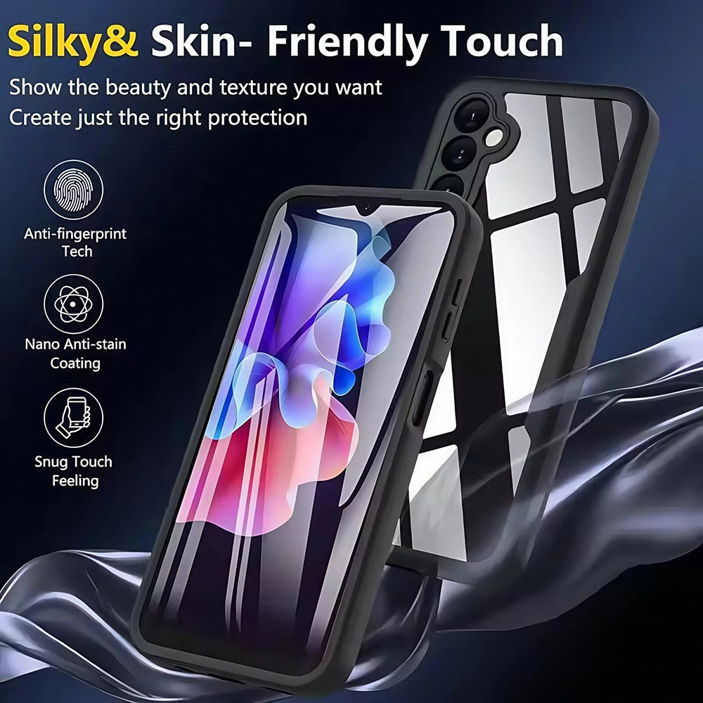 Puzdro pre Oppo Reno14, Techsuit, ColorVerse 360, Čierne