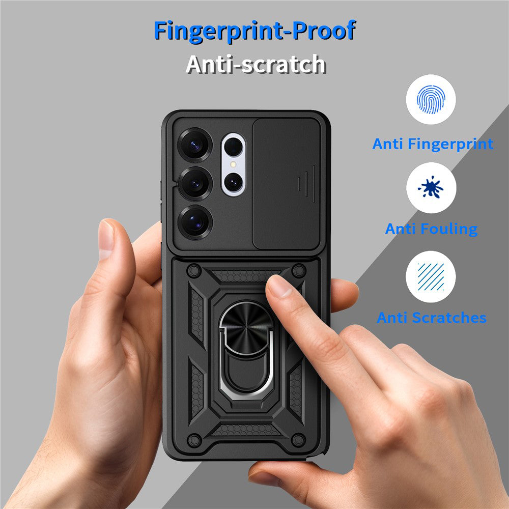 Puzdro pre Oppo Reno15 FS / Reno15 F, Techsuit, CamShield, Čierne