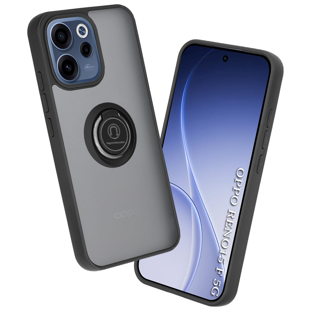 Puzdro pre Oppo Reno15 FS / Reno15 F, Techsuit, Glinth, Čierne