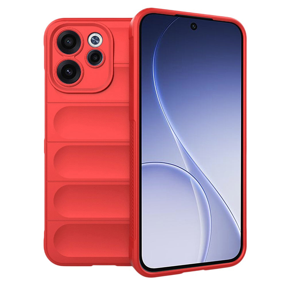 Puzdro pre Oppo Reno15 FS / Reno15 F, Techsuit, Magic Shield, červené
