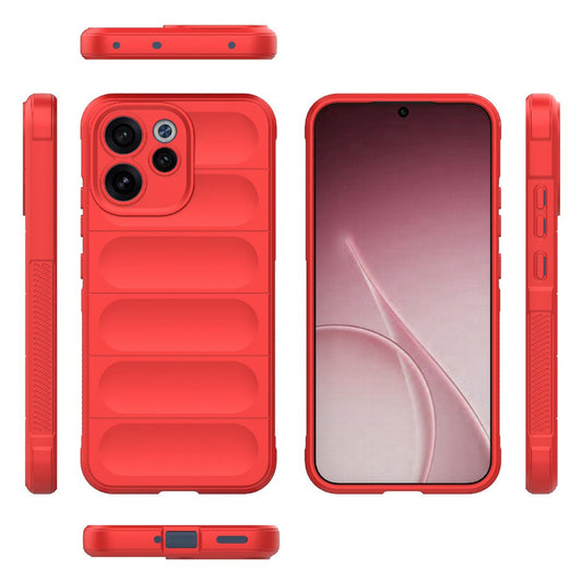 Puzdro pre Oppo Reno15 FS / Reno15 F, Techsuit, Magic Shield, červené