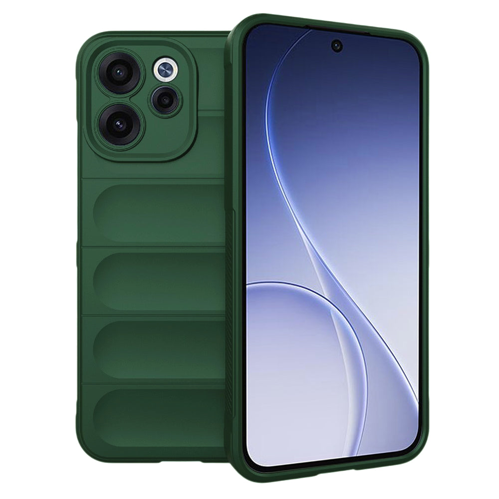 Puzdro pre Oppo Reno15 FS / Reno15 F, Techsuit, Magic Shield, Zelené