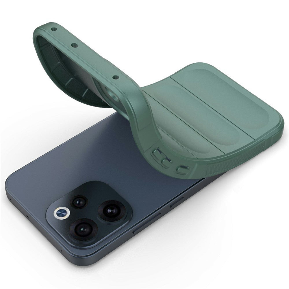 Puzdro pre Oppo Reno15 FS / Reno15 F, Techsuit, Magic Shield, Zelené
