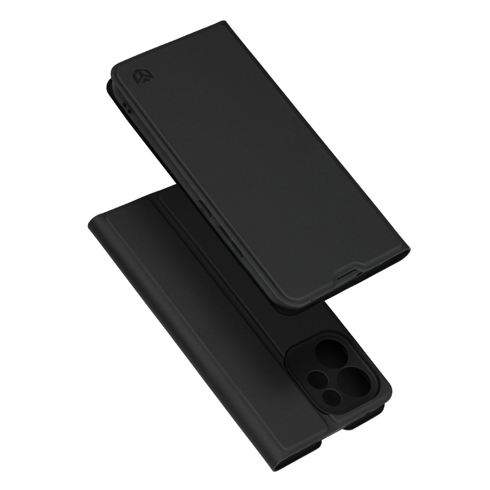 Puzdro pre Oppo Reno15 FS / Reno15 F, Techsuit, Magskin Book, Čierne