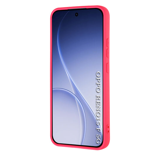 Puzdro pre Oppo Reno15 FS / Reno15 F, Techsuit, SoftFlex, Tmavoružové