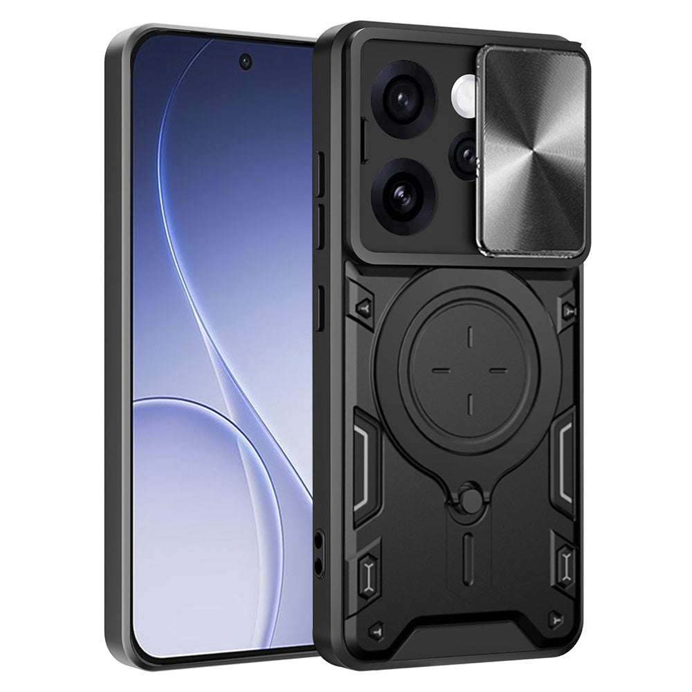 Puzdro pre Oppo Reno15 Pro, Techsuit, CamGuard Pro, Čierne