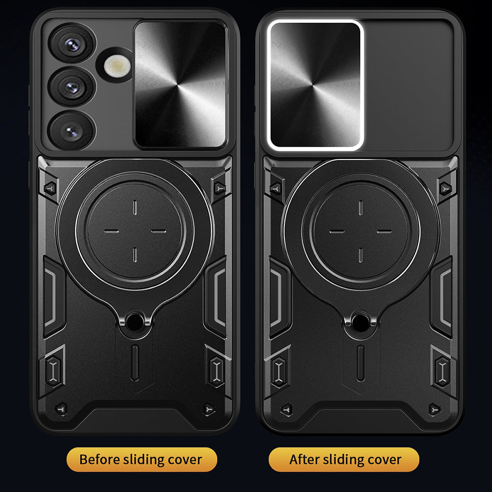 Puzdro pre Oppo Reno15 Pro, Techsuit, CamGuard Pro, Čierne