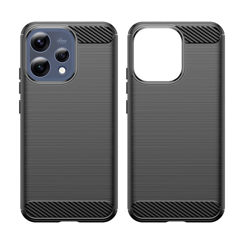 Puzdro pre Oppo Reno15, Techsuit, Carbon, Čierne