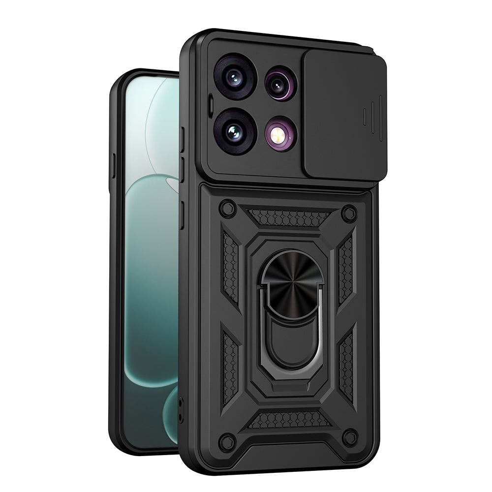 Puzdro pre Oppo Reno16 F / Reno16 FS, Techsuit, CamShield, Čierne
