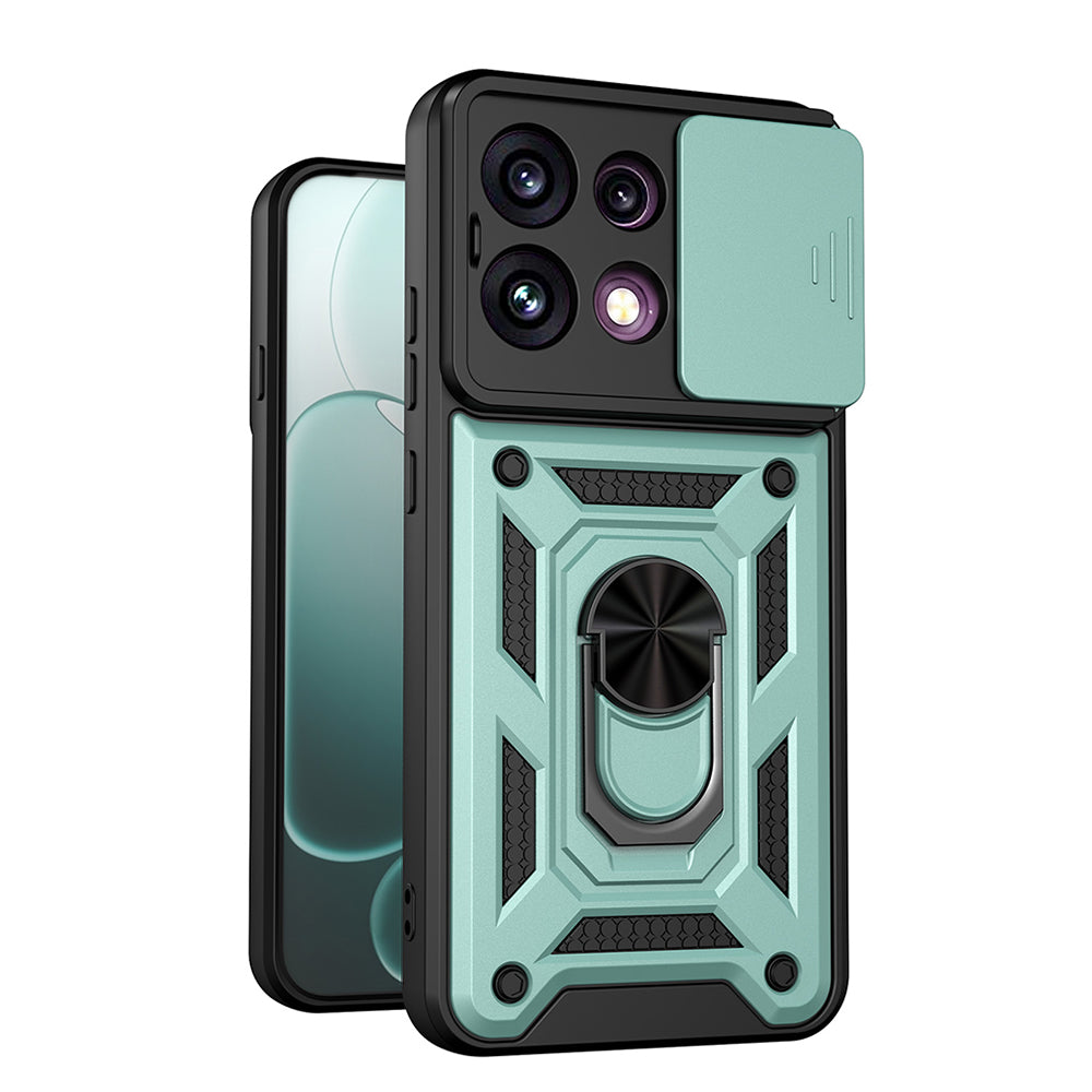 Puzdro pre Oppo Reno16 F / Reno16 FS, Techsuit, CamShield, Zelené