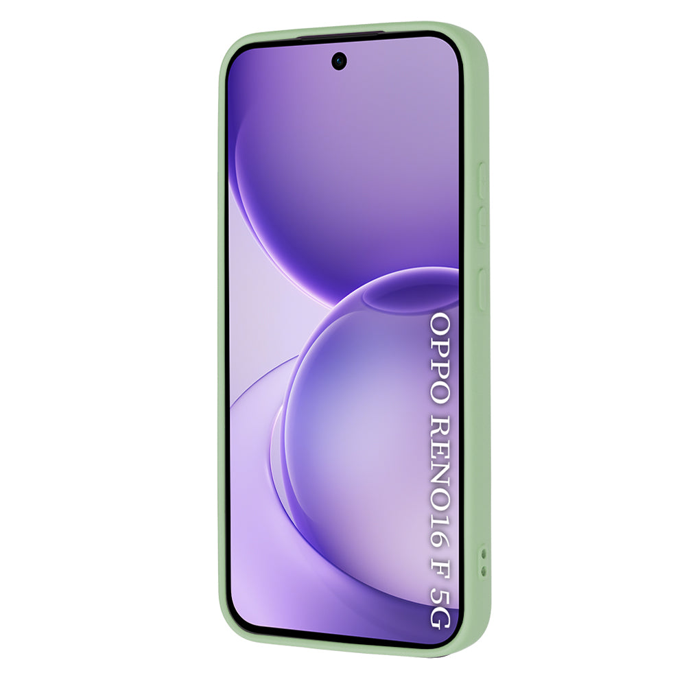 Puzdro pre Oppo Reno16 F / Reno16 FS, Techsuit, SoftFlex, Svetlozelené