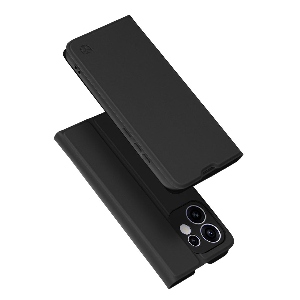 Obal na Oppo Reno16, Techsuit, Magskin Book, čierny