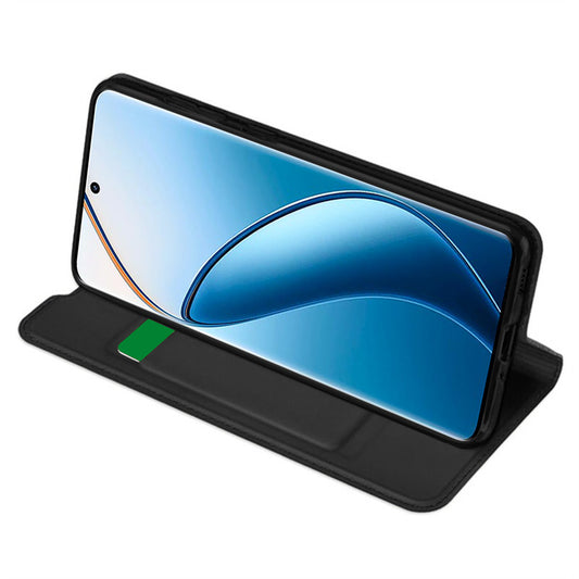 Puzdro pre Realme 12 Pro / 12 Pro+, Techsuit, Magskin Book, čierne
