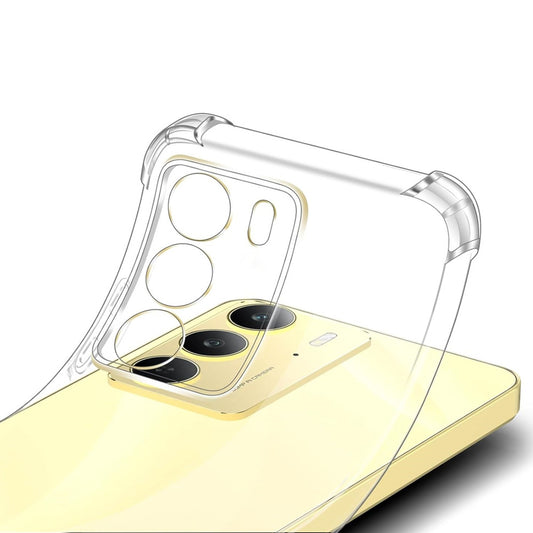 Obal na Realme 14x, Techsuit, nárazuvzdorný priehľadný, transparentný