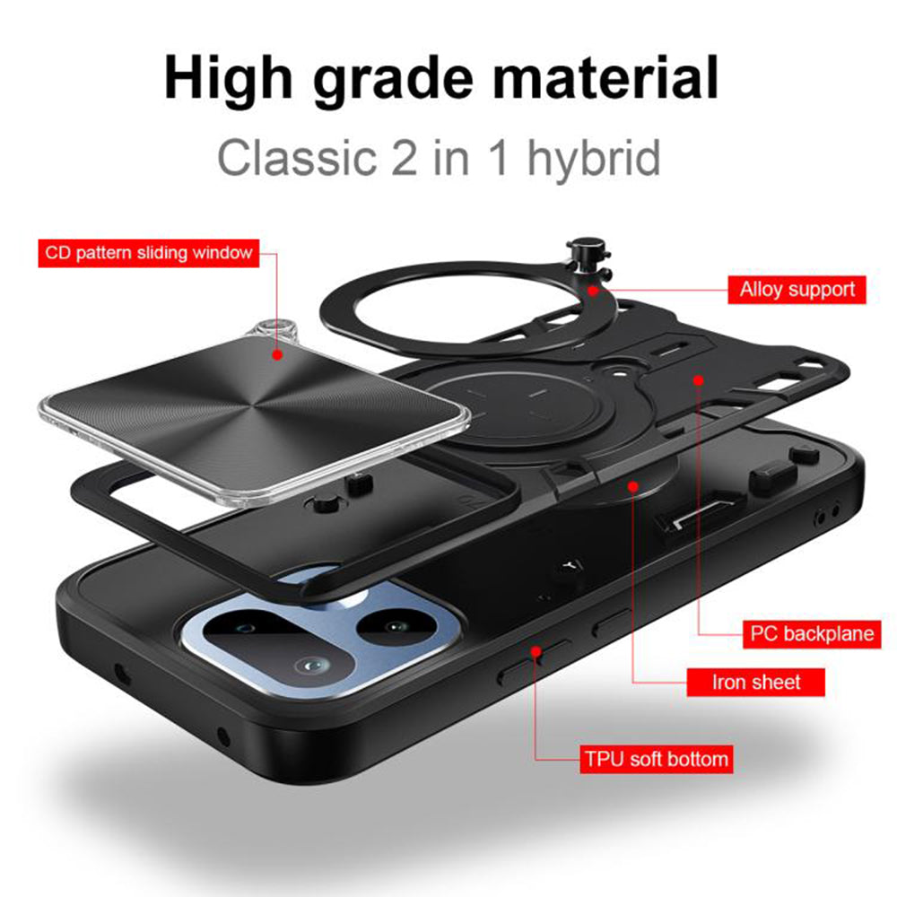 Puzdro pre Realme 16 Pro+, Techsuit, CamGuard Pro, Modré