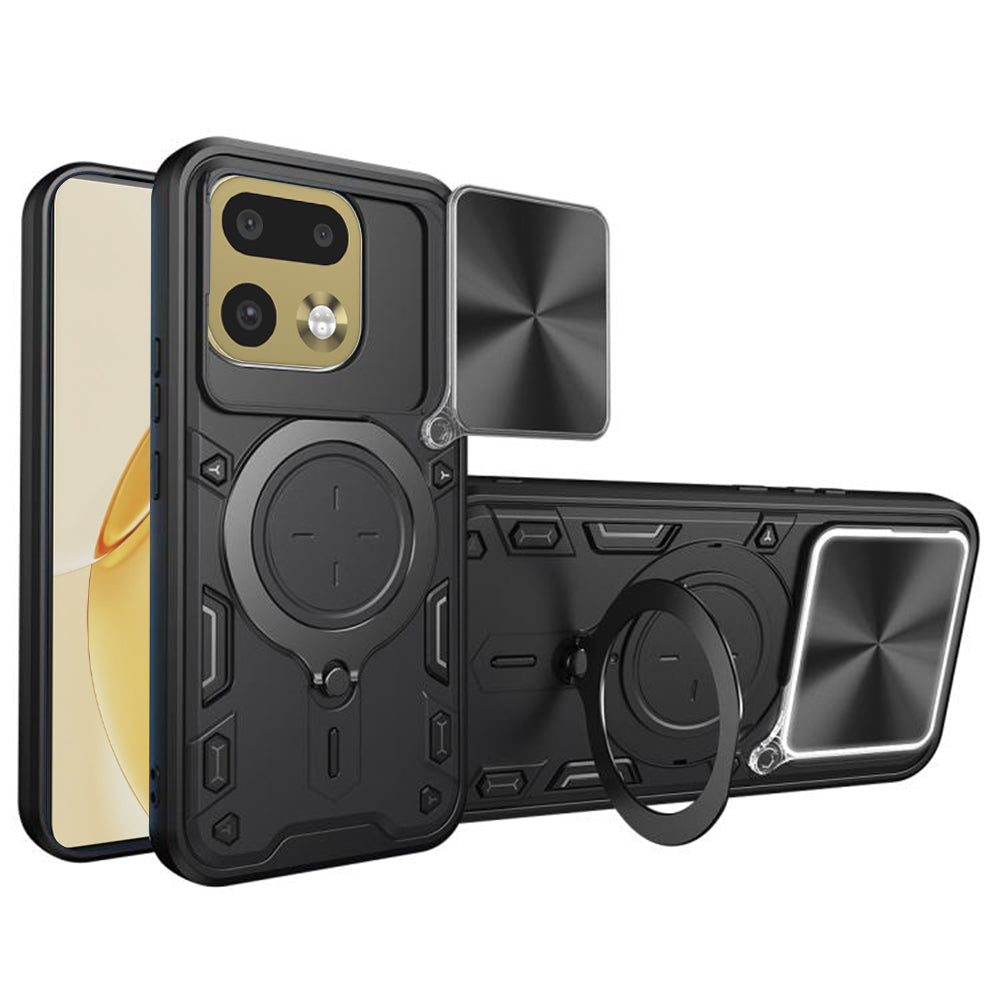 Puzdro pre Realme 16 Pro+, Techsuit, CamGuard Pro, Čierne