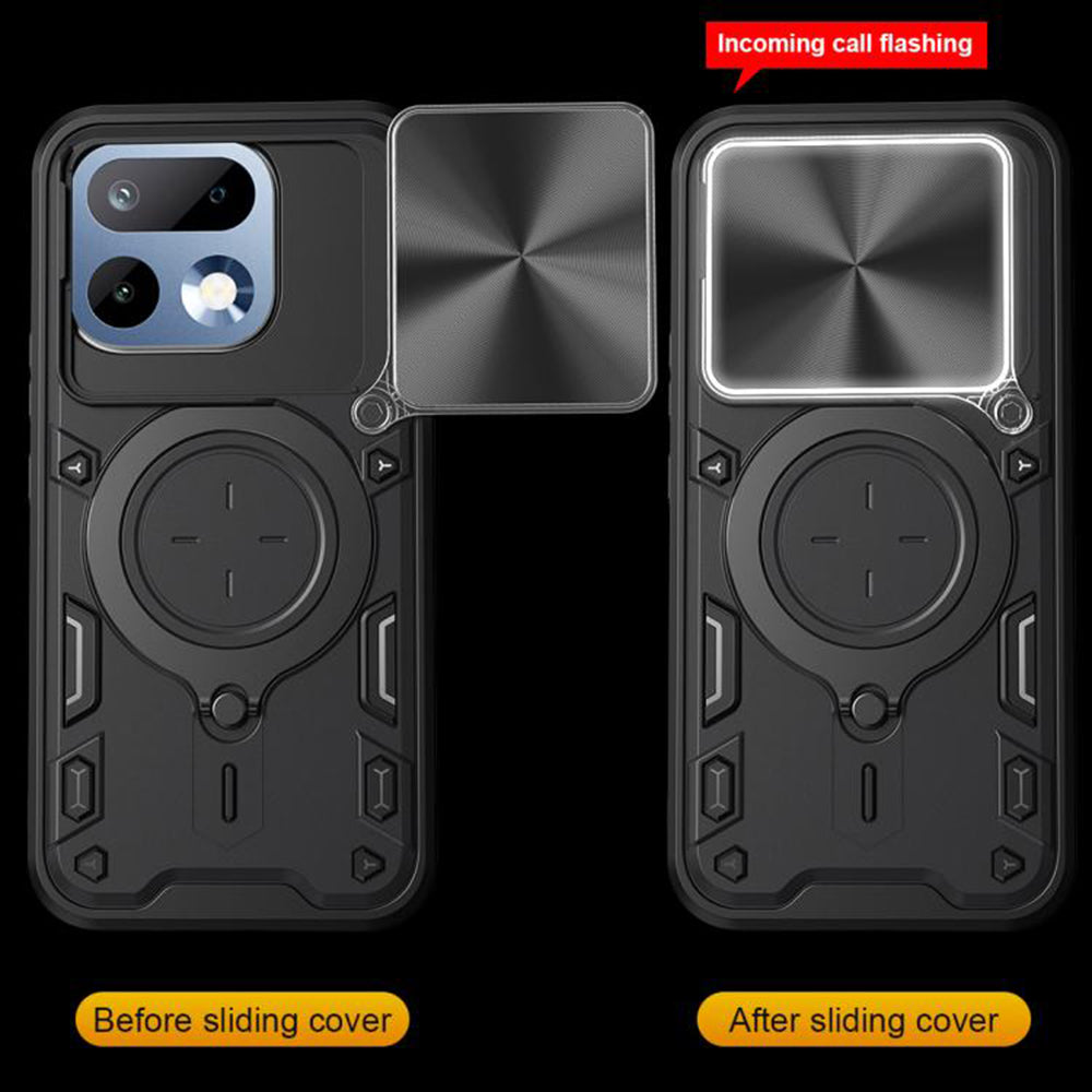 Puzdro pre Realme 16 Pro+, Techsuit, CamGuard Pro, Čierne