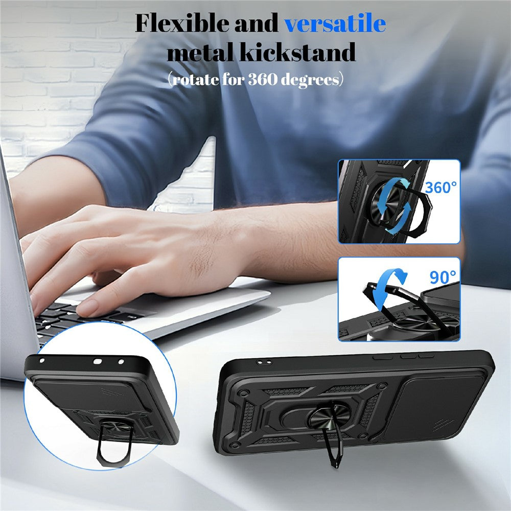 Puzdro pre Realme 16 Pro+, Techsuit, CamShield, Čierne