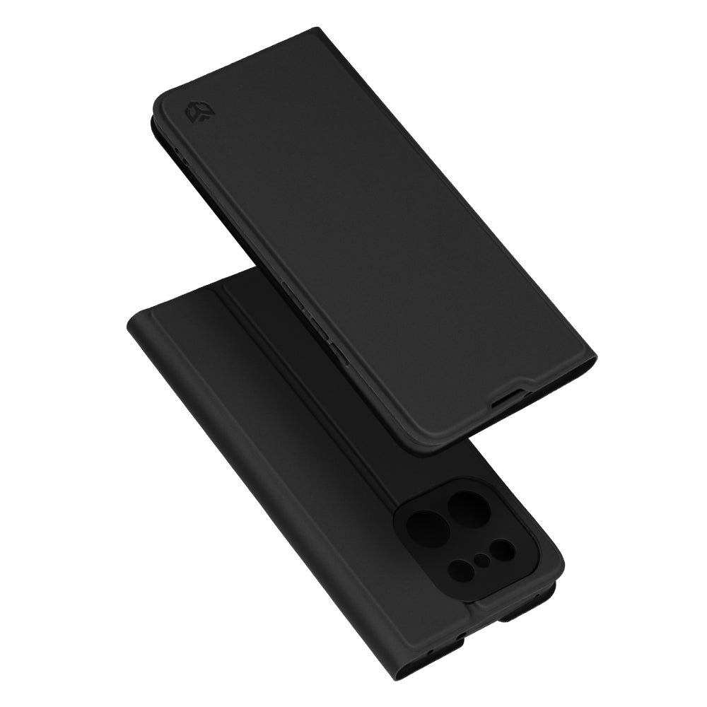 Puzdro pre Realme 16 Pro+, Techsuit, Magskin Book, Čierne