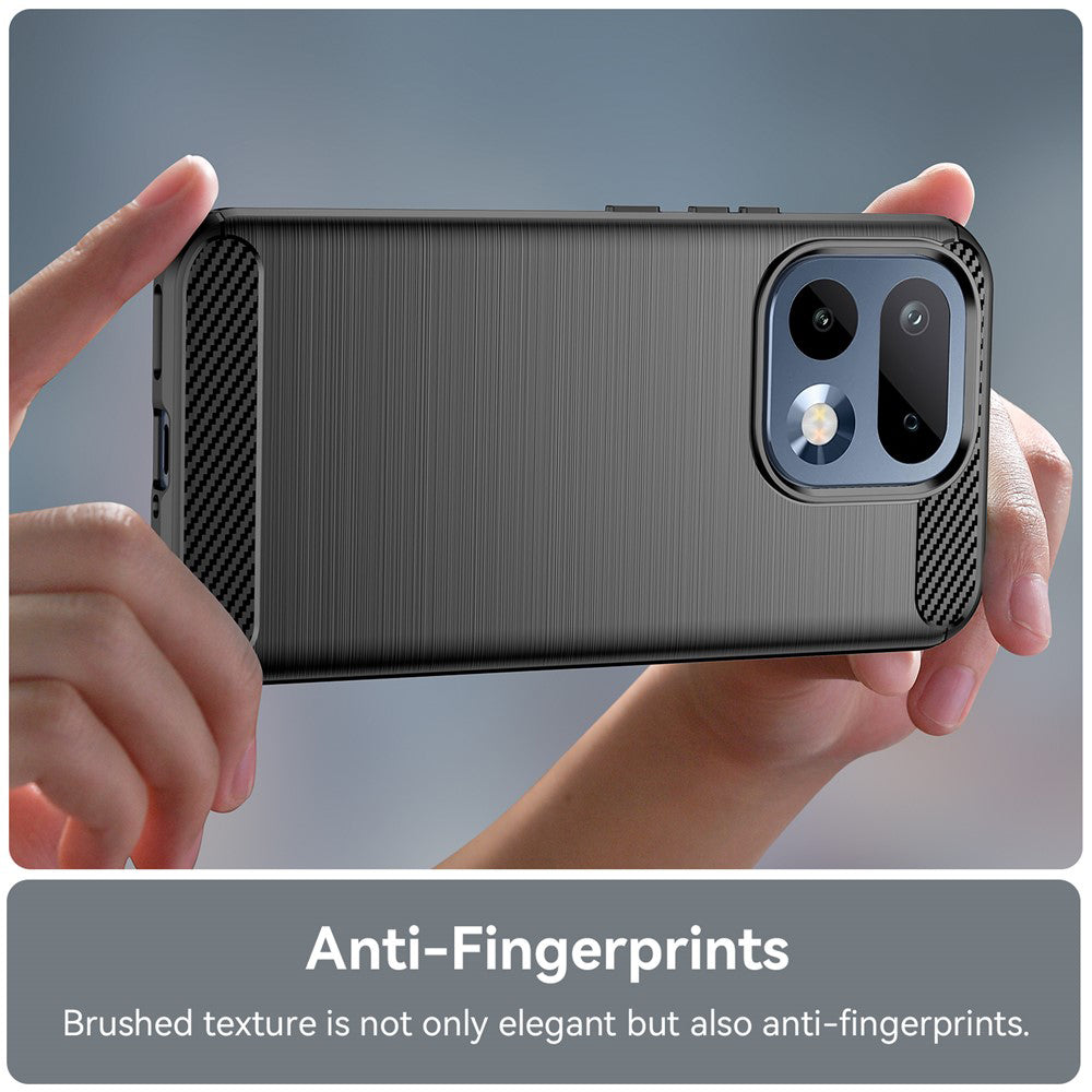 Puzdro pre Realme 16 Pro, Techsuit, Carbon, Čierne