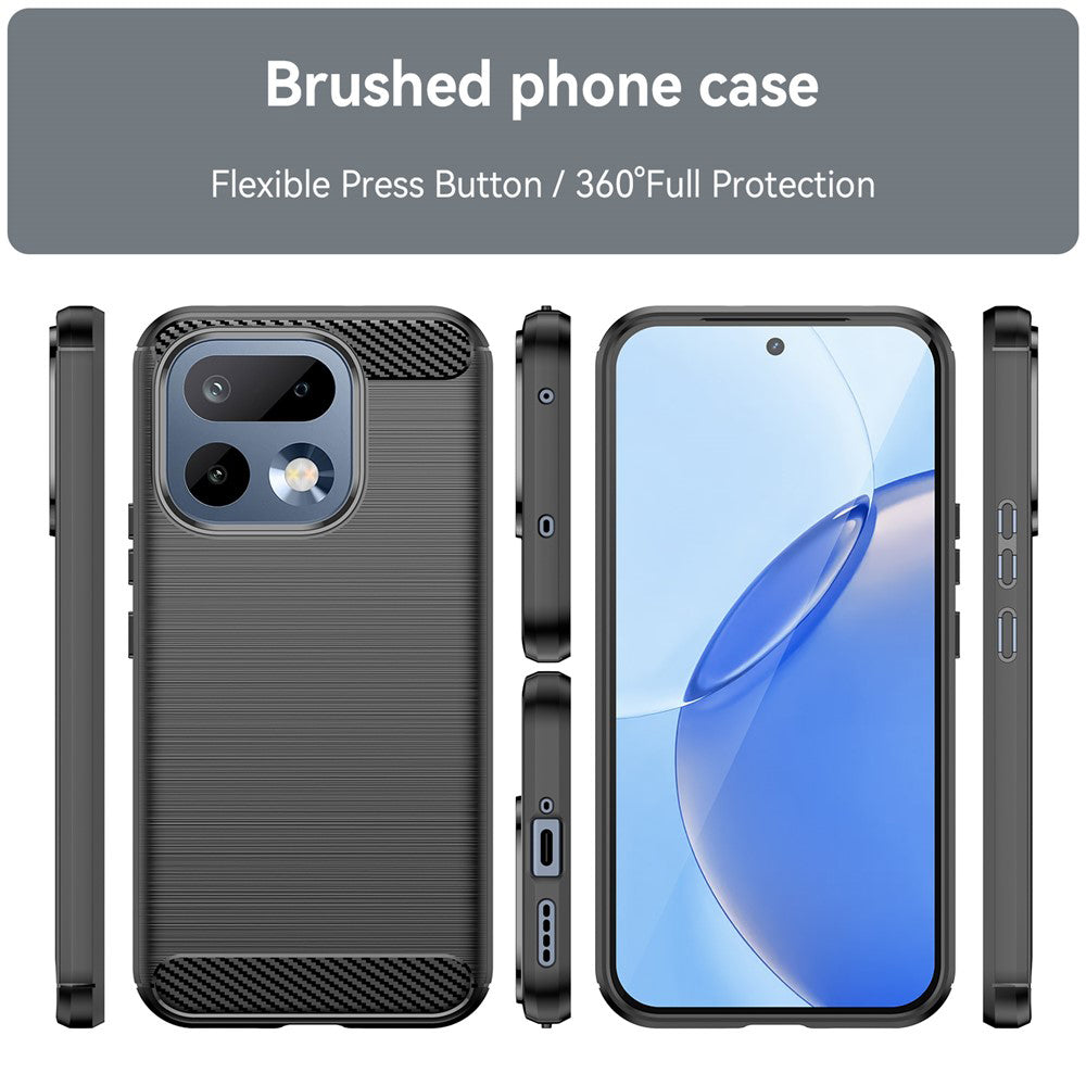 Puzdro pre Realme 16 Pro, Techsuit, Carbon, Čierne