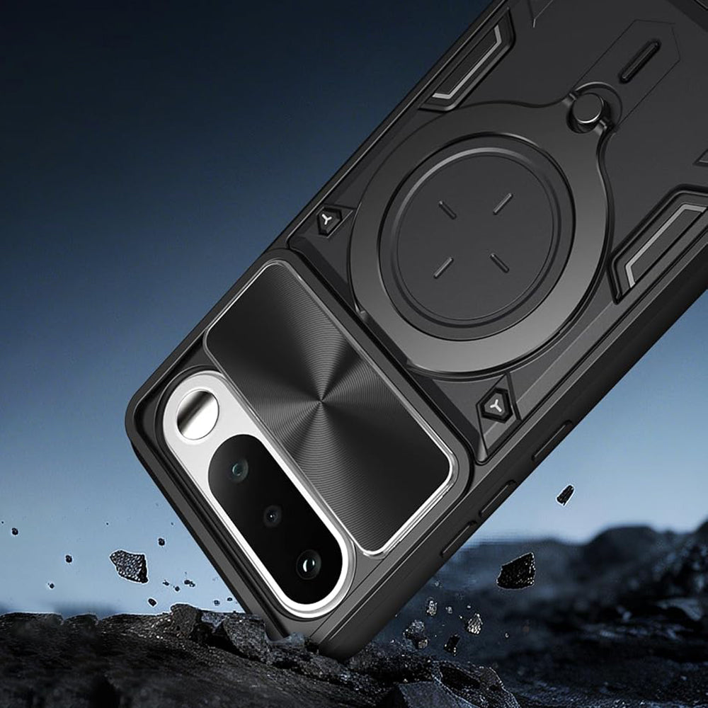Puzdro pre Realme 16, Techsuit, CamGuard Pro, Čierne