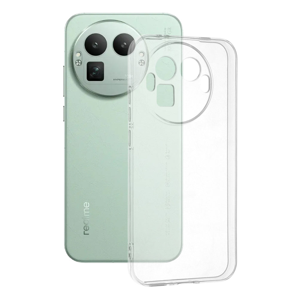 Puzdro pre Realme GT 8 Pro, Techsuit, Clear (Round Camera Cutout), Transparentné