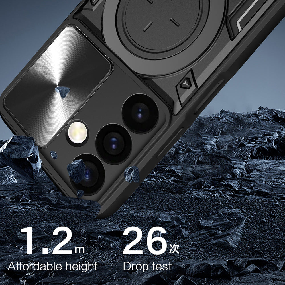 Puzdro pre Realme Note 70T, Techsuit, CamGuard Pro, Čierne