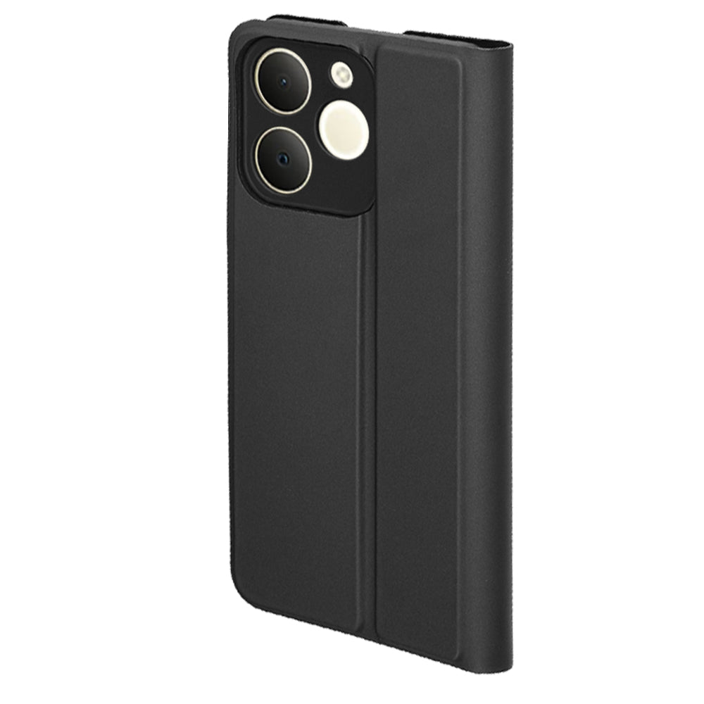 Puzdro pre Realme Note 70T, Techsuit, Magskin Book, Čierne