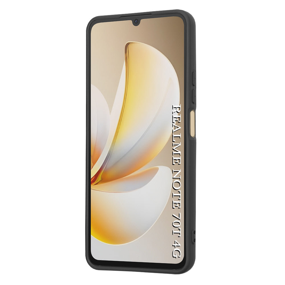 Puzdro pre Realme Note 70T, Techsuit, SoftFlex, Čierne
