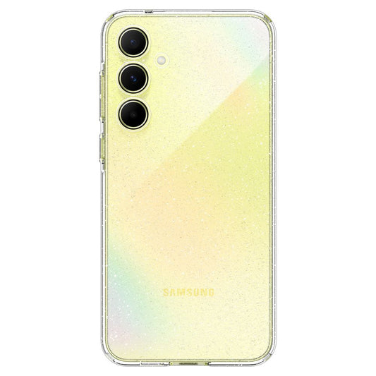 Puzdro pre Samsung Galaxy A55 5G A556, Spigen, Liquid Crystal Glitter, transparentné ACS07538