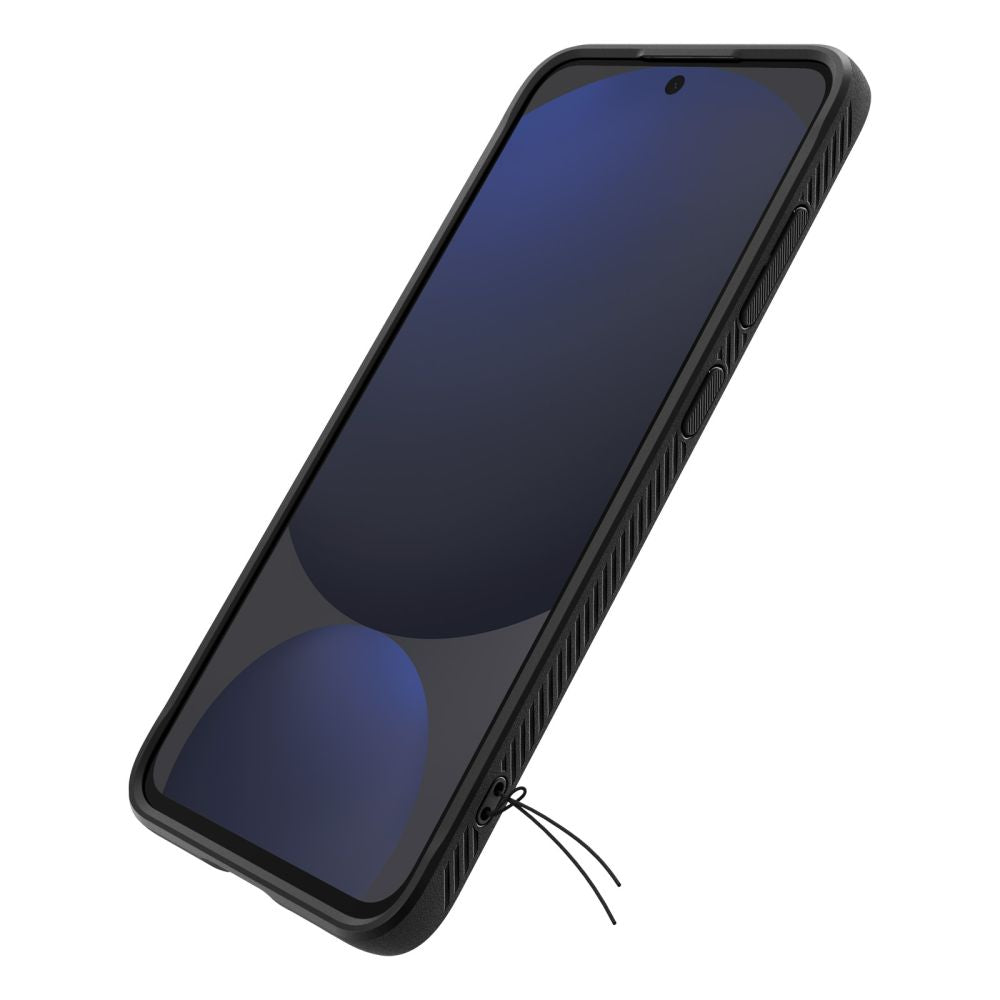Puzdro pre Samsung Galaxy S24 FE S721, Spigen, Rugged Armor, Čierne ACS08578