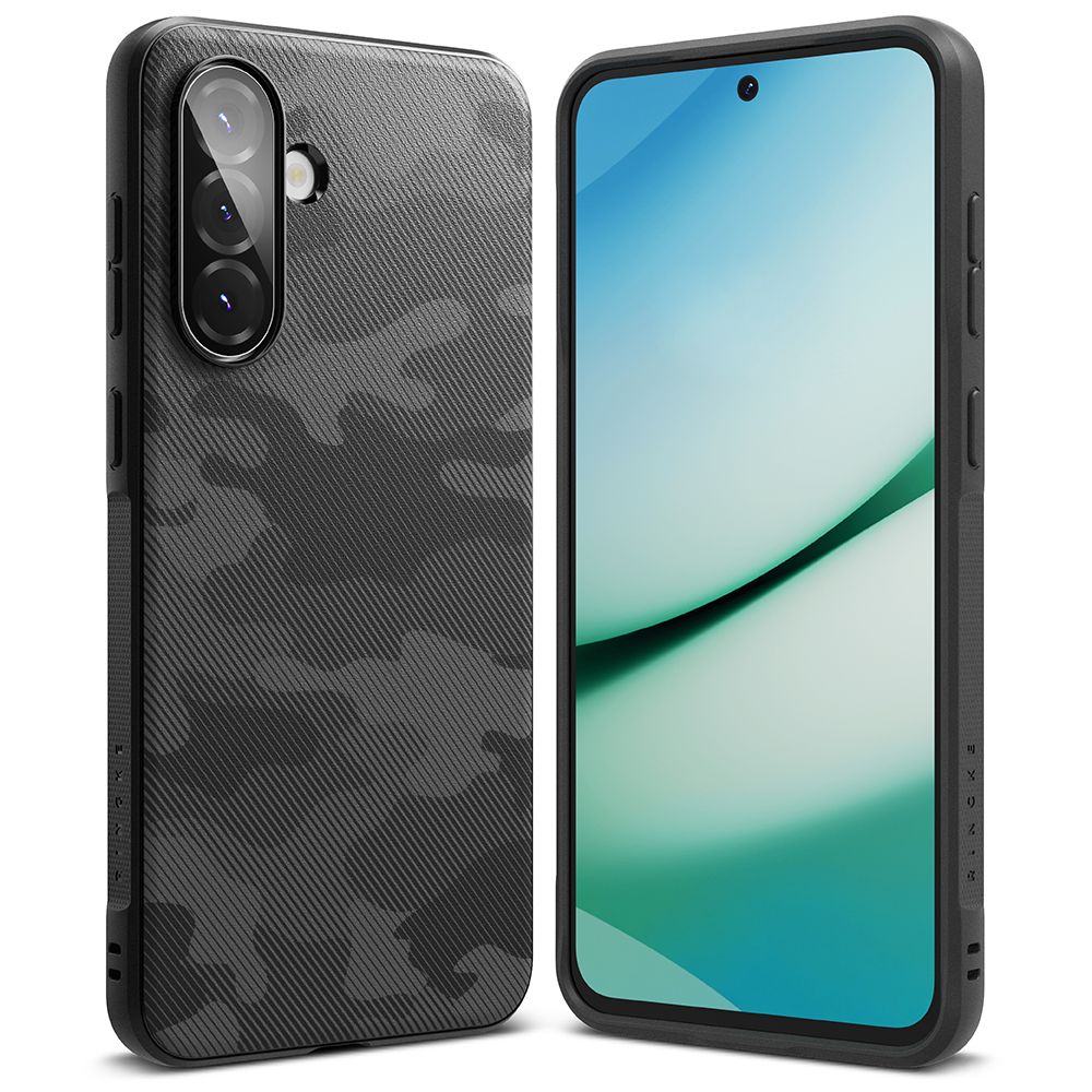 Puzdro pre Samsung Galaxy A36 A366, Ringke, Onyx Camo, Čierne