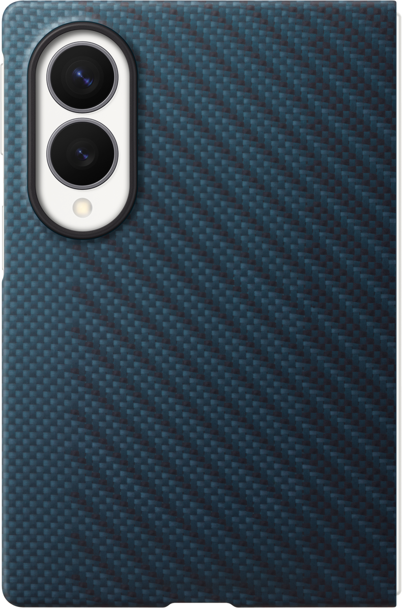 Puzdro pre Samsung Galaxy Z Fold8 F971, Carbon Magnet Case, Tmavomodrá EF-KF971SNEGWW