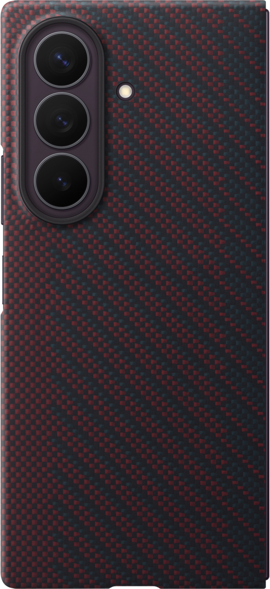 Puzdro pre Samsung Galaxy Z Fold8 Ultra F976, Carbon Magnet Case, Červené EF-KF976SREGWW