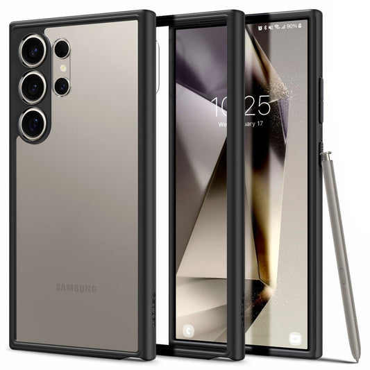 Puzdro pre Samsung Galaxy S24 Ultra S928, Spigen, Ultra Hybrid, čierne