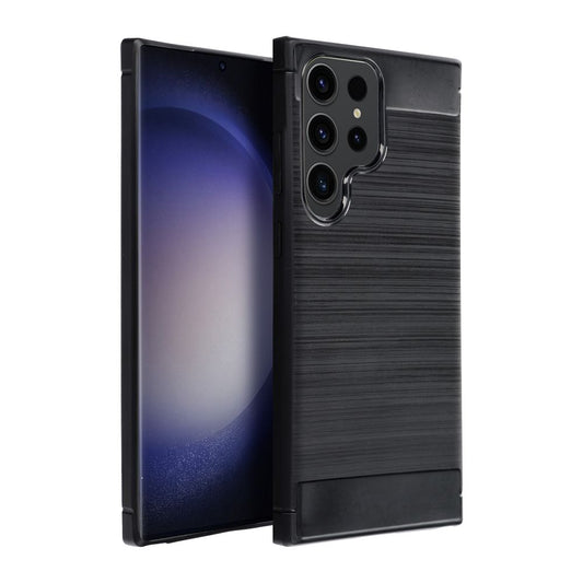 Puzdro pre Samsung Galaxy S24 Ultra S928, OEM, Karbón, Čierne