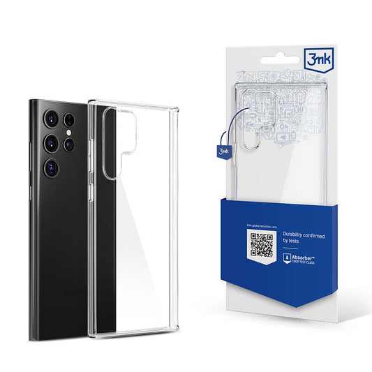 Puzdro pre Samsung Galaxy S24 Ultra S928, 3MK, číre, priehľadné