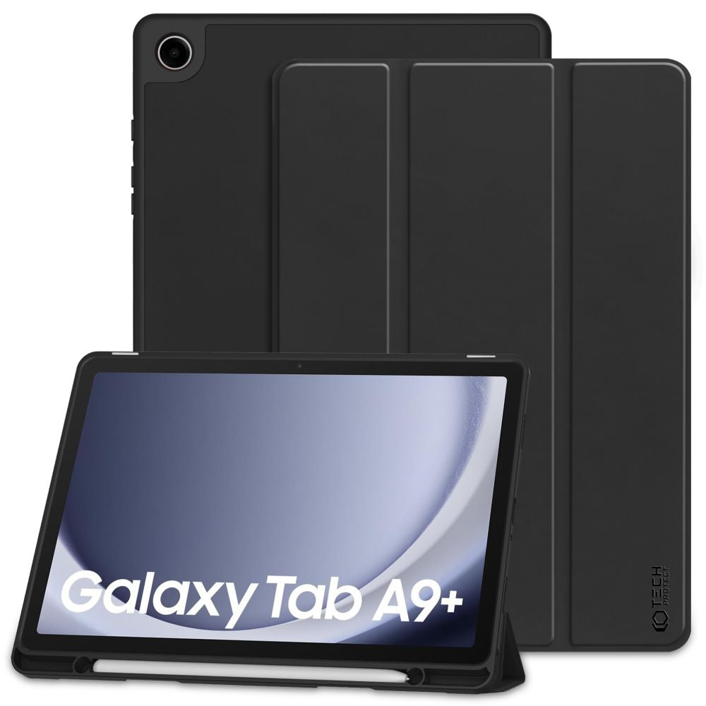 Puzdro pre Samsung Galaxy Tab A11+ / Tab A9+, Tech-Protect, SC PEN, Čierne