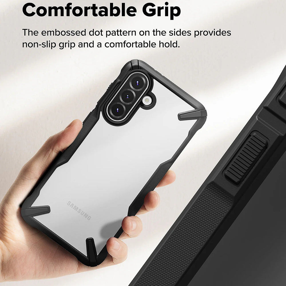 Puzdro pre Samsung Galaxy A56 A566 / A36 A366, Ringke, Fusion X, Čierne