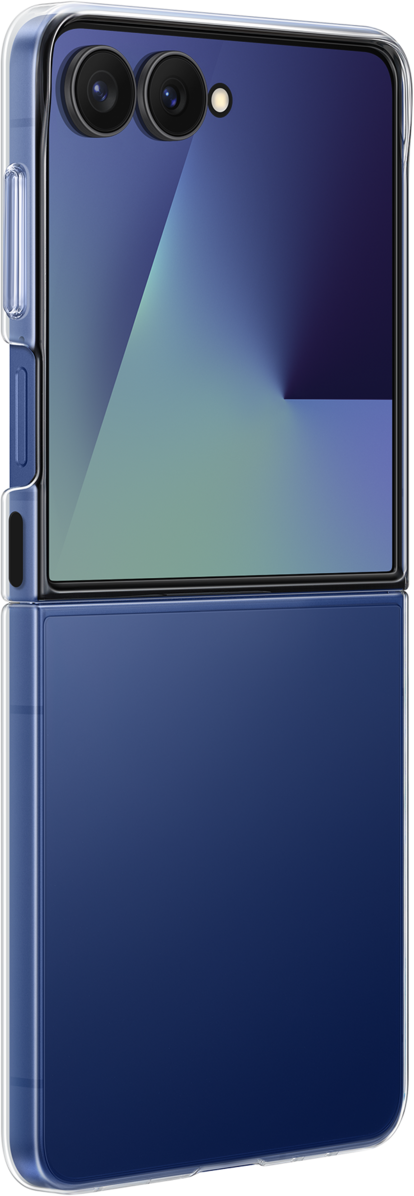 Puzdro pre Samsung Galaxy Z Flip7 F766, Clear Case, Transparentné EF-AF766CTEGWW