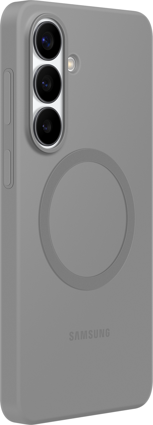 Puzdro pre Samsung Galaxy S26 Plus S947, Silicone Magnet Case, Sivé EF-ES947CJEGWW