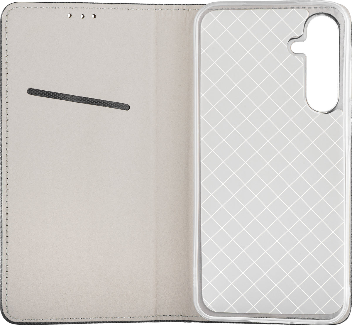 Puzdro pre Samsung Galaxy M16 M166 / A16 5G A166 / A16 4G A165, OEM, Smart Magnet, Čierne