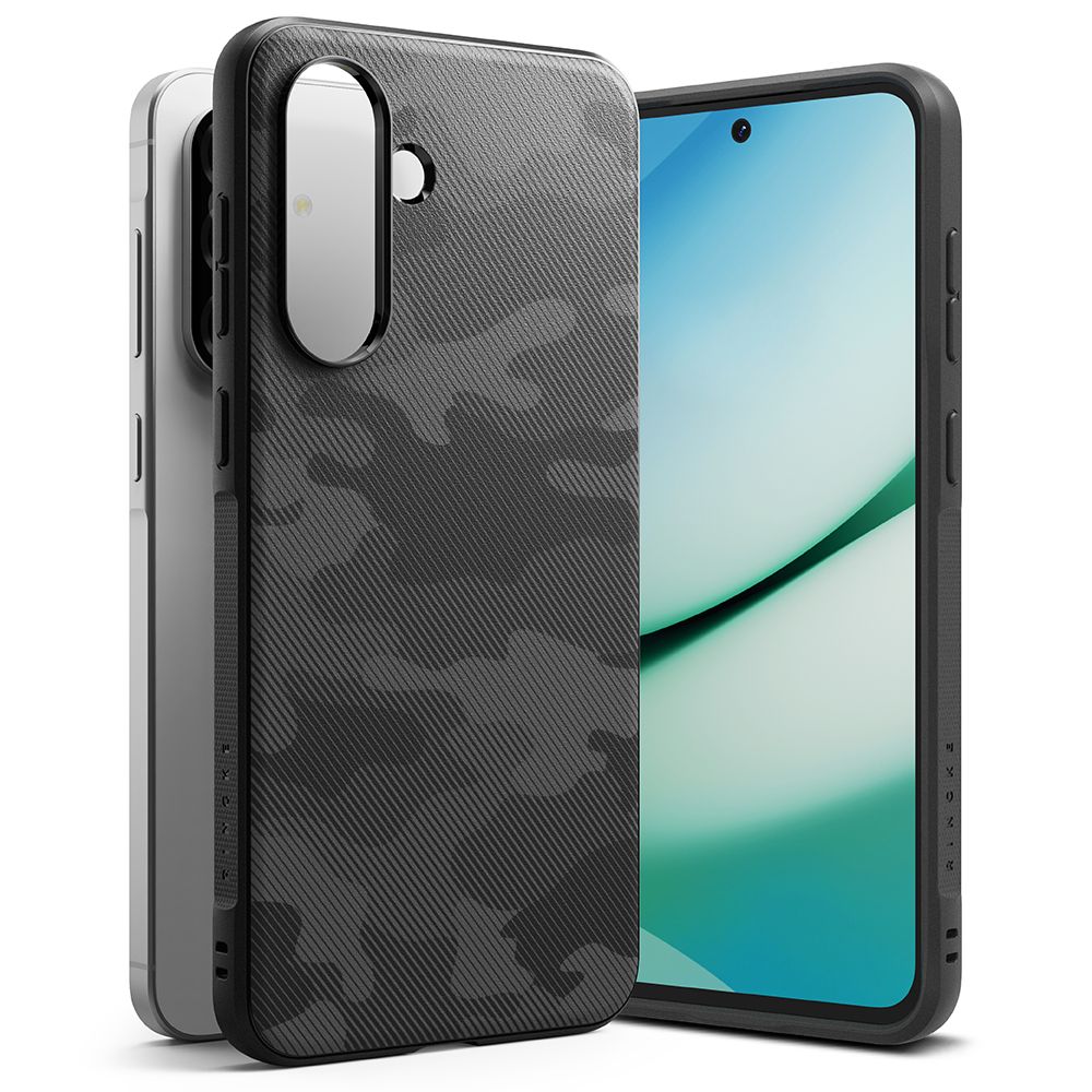 Puzdro pre Samsung Galaxy A36 A366, Ringke, Onyx Camo, Čierne