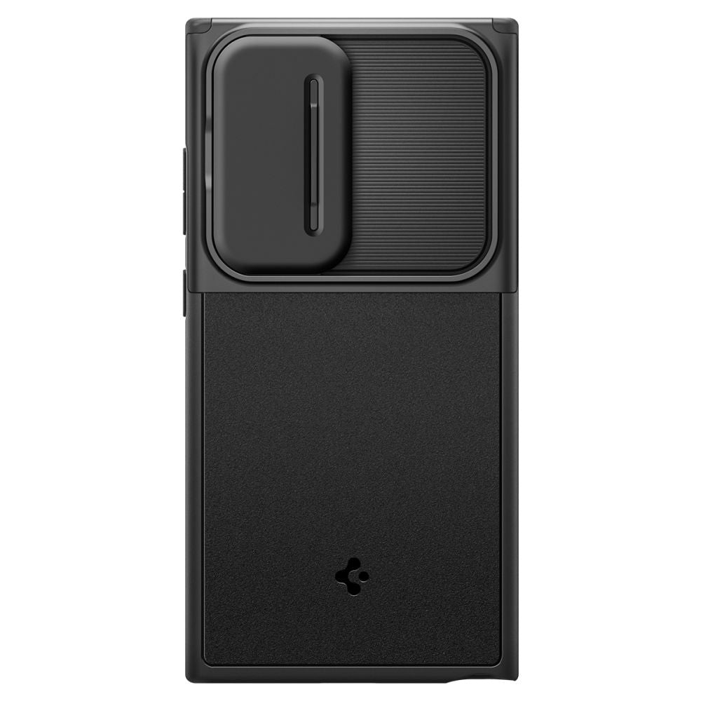 Puzdro pre Samsung Galaxy S24 Ultra S928, Spigen, OPTIK ARMOR, Čierne ACS07313